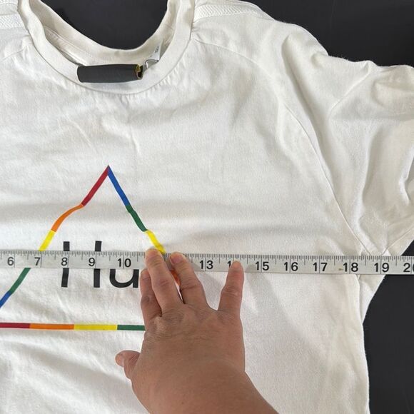 Pharrell Williams Adidas White T-Shirt HU Infinite Species - Picture 3 of 8